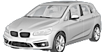 BMW F45 P04AA Fault Code